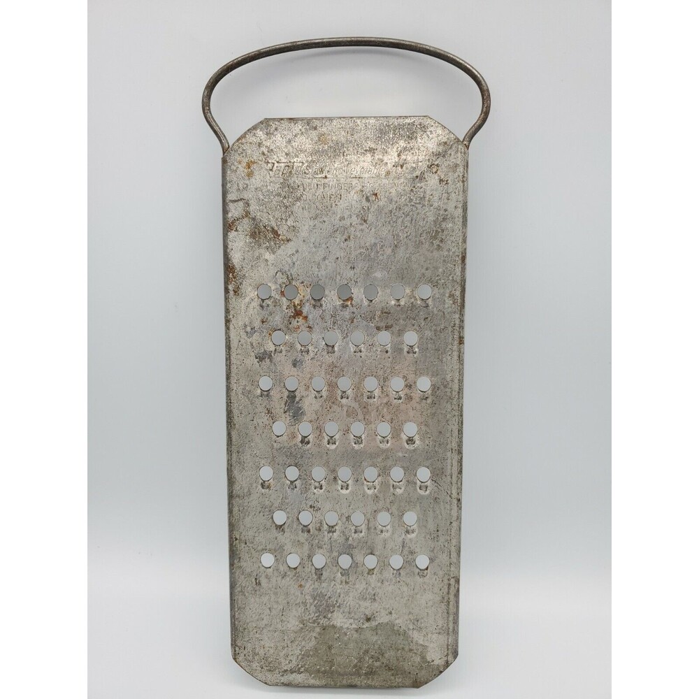 Vintage Rapid Slaw and Vegetable Cutters Bluffton O Cheese Grater With Handle